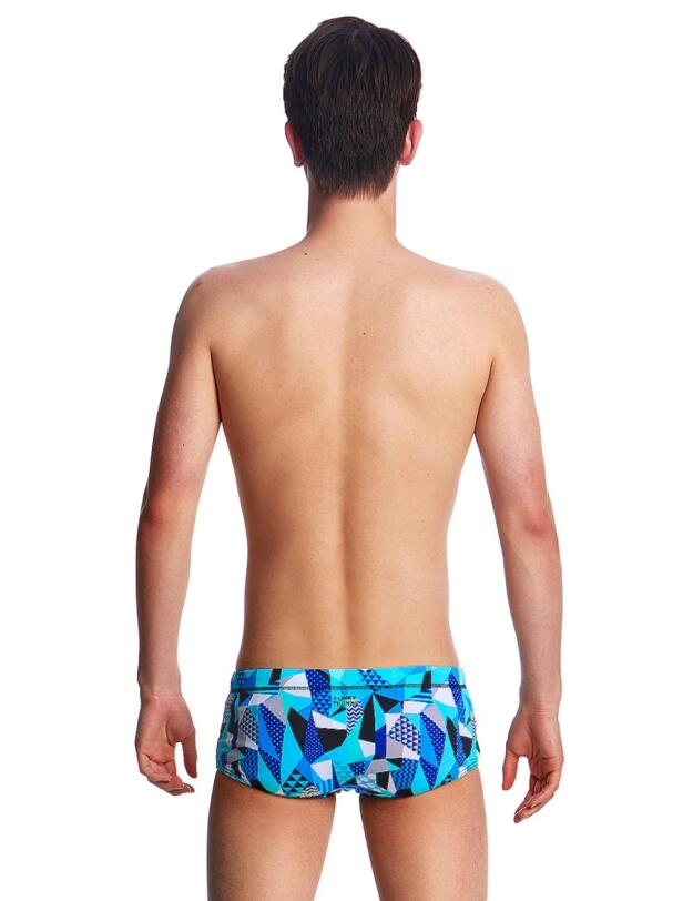 FT32B01992 Funky Trunks Boys Crack Attack Classic Swim Trunks - FT32B01992 Crack Attack