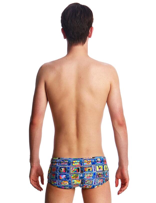 FT32B02008 Funky Trunks Boys Square Eyes Classic Swim Trunks - FT32B02008 Square Eyes