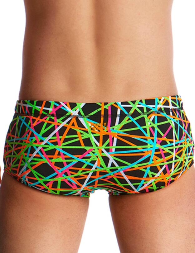 FT32B02005 Funky Trunks Boys Strapped In Classic Swim Trunks - FT32B02005 Strapped In