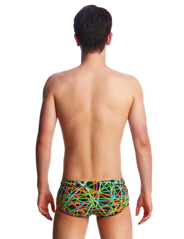 FT32B02005 Funky Trunks Boys Strapped In Classic Swim Trunks - FT32B02005 Strapped In