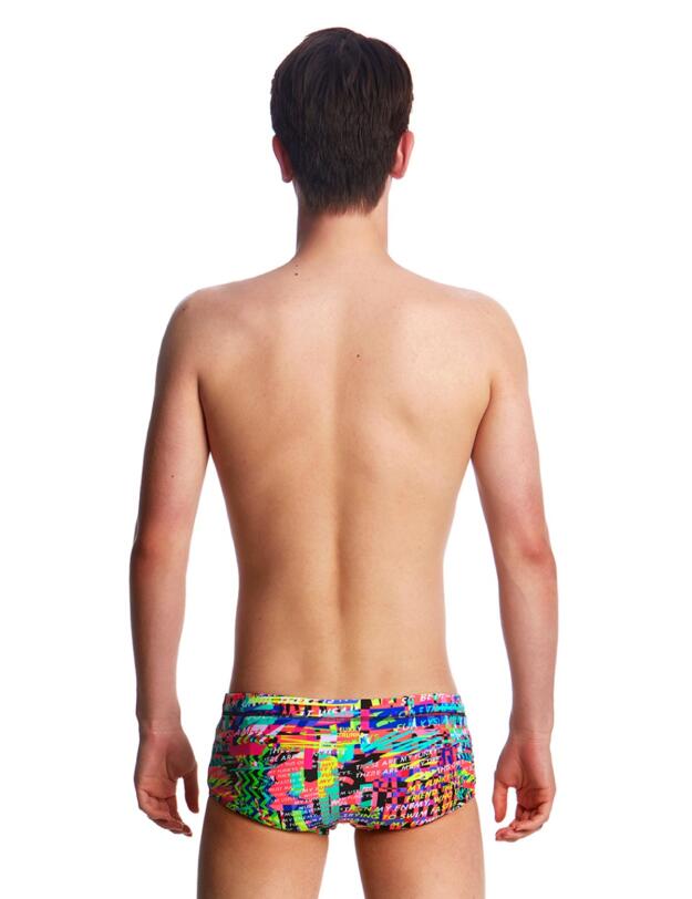 FT32B02002 Funky Trunks Boys Full Metal Funky Classic Swim Trunks - FT32B02002 Full Metal Funky