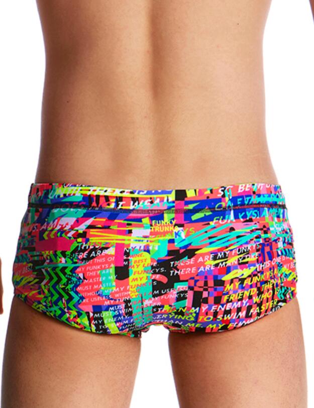 FT32B02002 Funky Trunks Boys Full Metal Funky Classic Swim Trunks - FT32B02002 Full Metal Funky