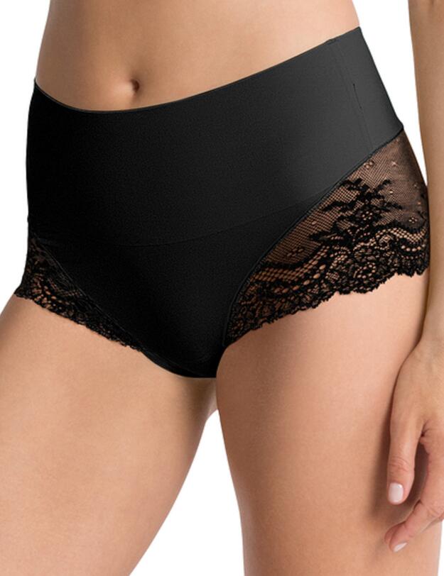 Spanx Lace Hi-Hipster Undie-Tectable Brief Black