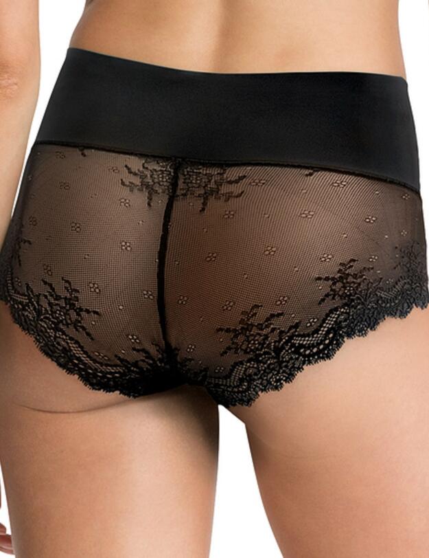 Spanx Lace Hi-Hipster Undie-Tectable Brief Black
