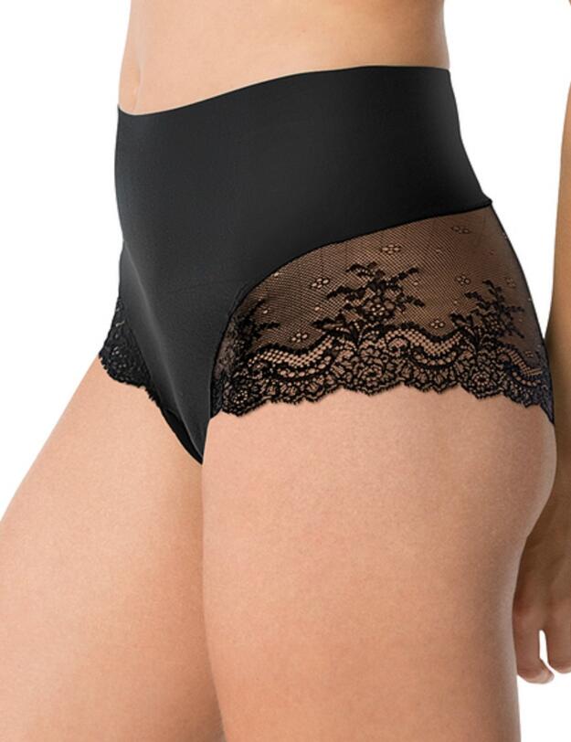 Spanx Lace Hi-Hipster Undie-Tectable Brief Black