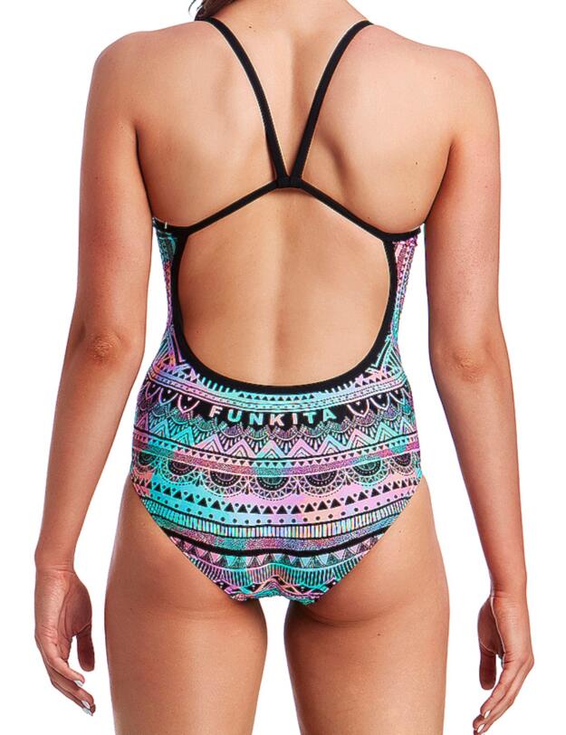FS15L01970 Funkita Ladies Single Strap One Piece Swimsuit - FS15L01970 Crown Princess