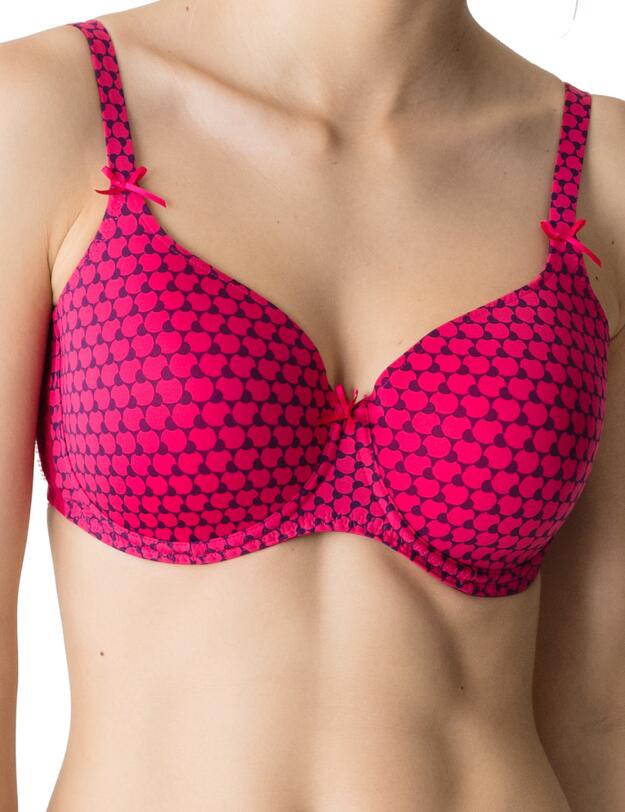 0241220/0241221 Prima Donna Twist Happiness Padded Heart Shape Bra - 0241220/0241221 Passion