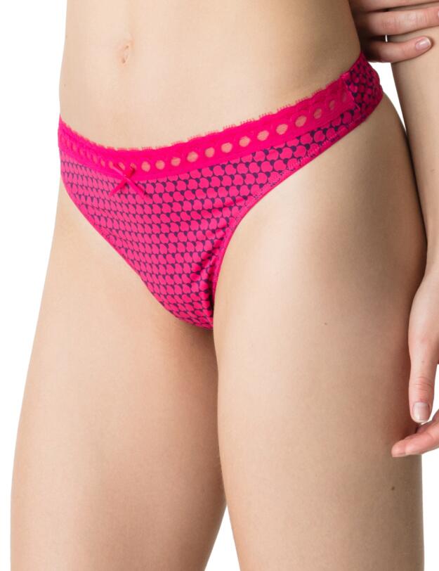 0641220 Prima Donna Twist Happiness Thong - 0641220 Passion