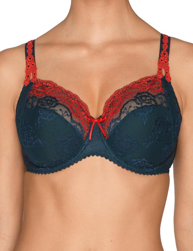 0162760/0162761 Prima Donna Delight Underwired Full Cup Bra - 0162760/0162761 Empire Green