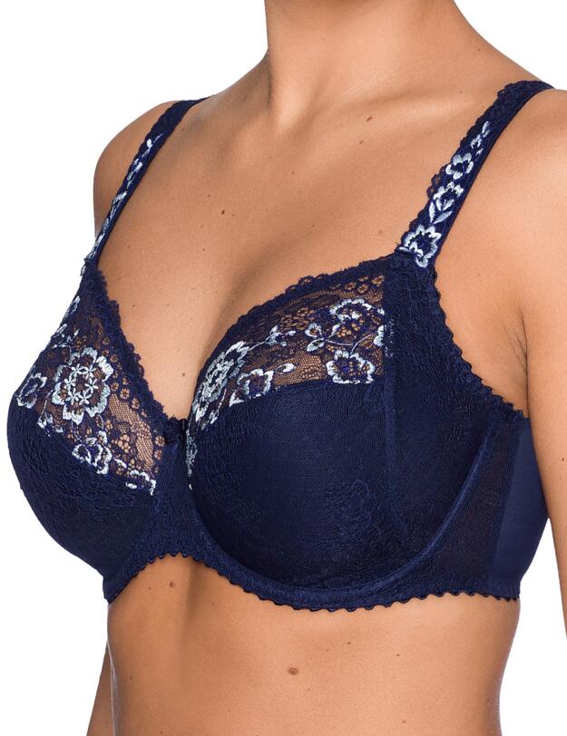 0162840/0162841 Prima Donna True Romance Underwired Full Cup Bra - 0162840/0162841 Sapphire Blue