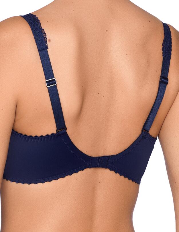 0162842/0162843 Prima Donna True Romance Vertical Seam Balcony Bra - 0162842/0162843 Sapphire Blue