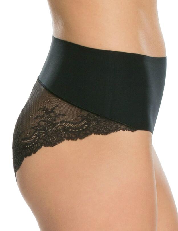 SP0415 Spanx Undi-Tectable Lacy Cheeky Brief - SP0415 Black