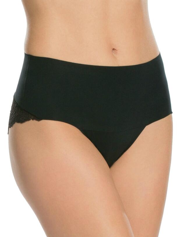 SP0415 Spanx Undi-Tectable Lacy Cheeky Brief - SP0415 Black