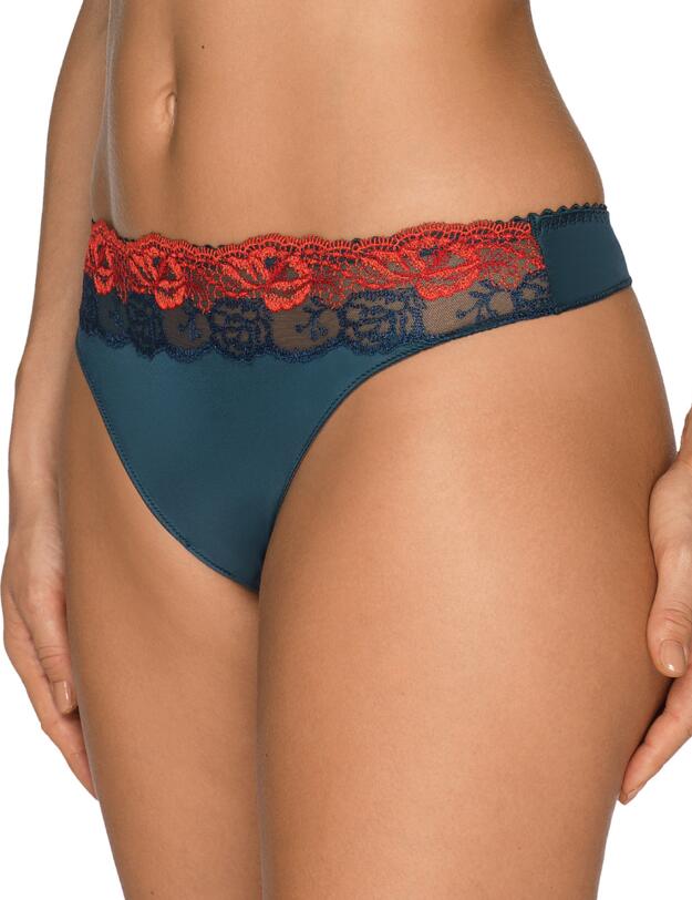 0662760 Prima Donna Delight Thong - 0662760 Empire Green