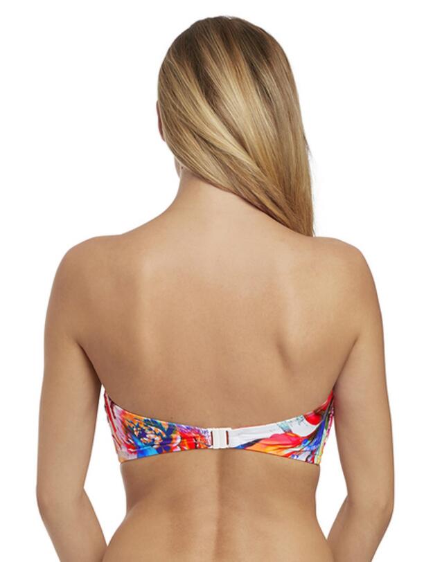 6476 Fantasie Paradise Bay Underwired Twist Bandeau Bikini Top  - 6476 Multi