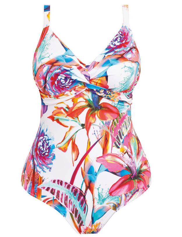 6481 Fantasie Paradise Bay Twist Front Swimsuit - 6481 Multi