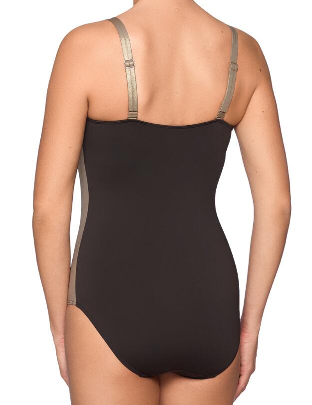 4002030 Prima Donna Ocean Drive Underwired Control Swimsuit - 4002030 Terra Nova