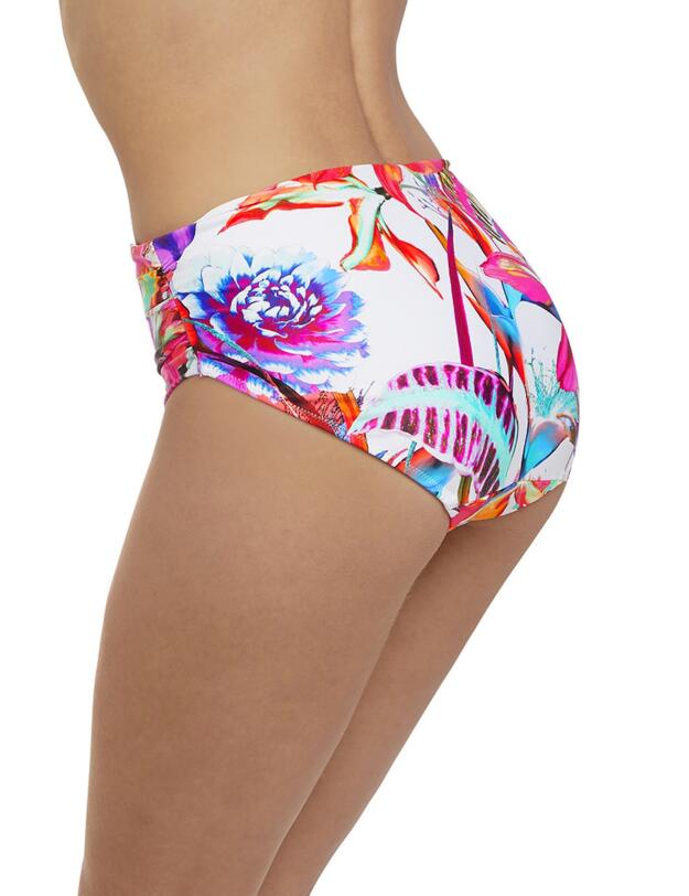 6480 Fantasie Paradise Bay Deep Gathered Bikini Brief - 6480 Multi