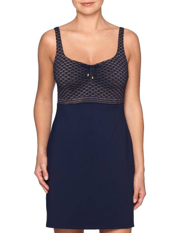 4003080 Prima Donna Swim Salsa Stretch Beach Dress - 4003080 Blue Cruise