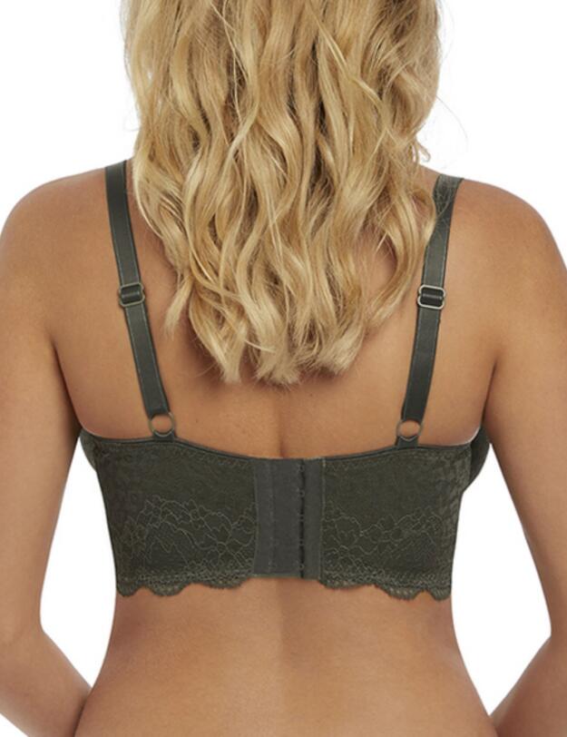 1014 Freya Fancies Longline Bra - 1014 Olive