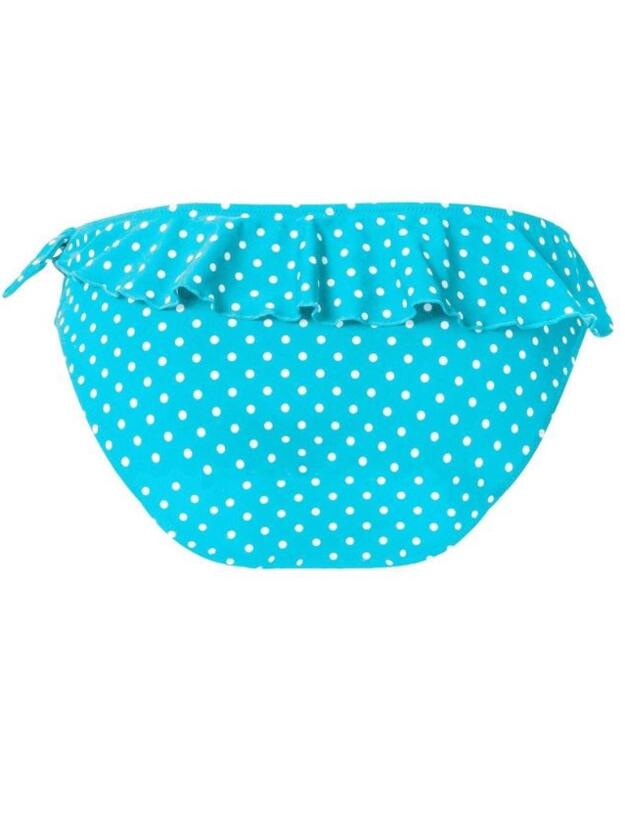 3903 Pour Moi? Hot Spots Frill Bikini Brief - 3903 Aqua
