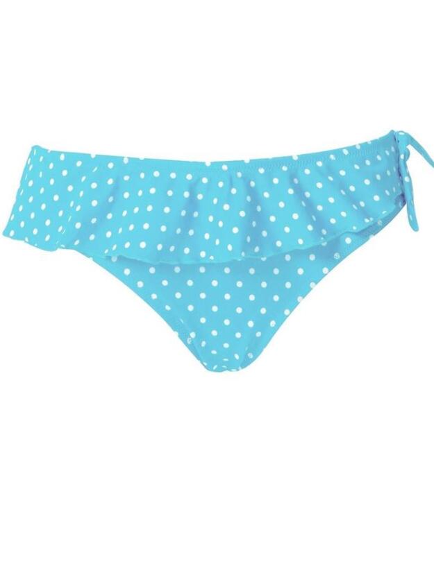 3903 Pour Moi? Hot Spots Frill Bikini Brief - 3903 Aqua