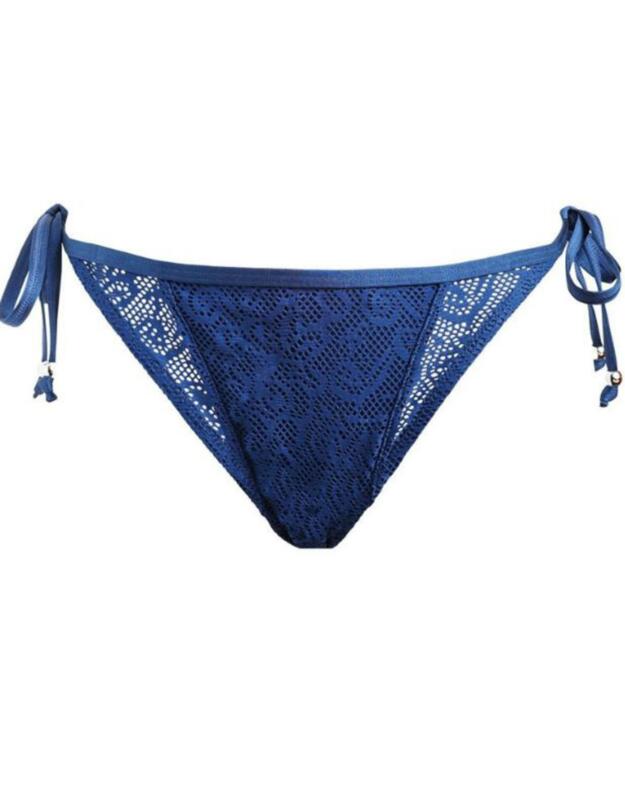 65004 Pour Moi Puerto Rico Tie Side Bikini Brief  - 65004 Denim