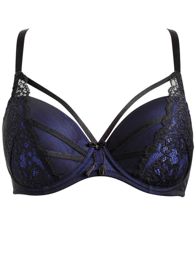 54000 Pour Moi? Hush Padded Bra - 54000 Blue/Black