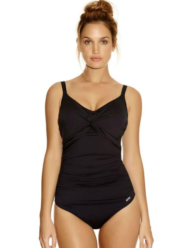 5754 Fantasie Versailles Twist Front Swimsuit - 5754 Black