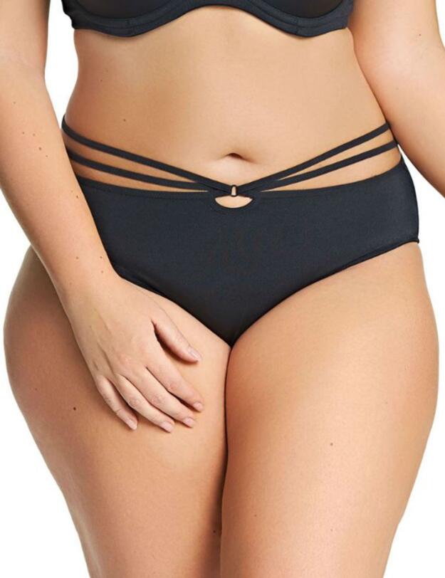 4245 Elomi Bijou Flirt Brief - 4245 Black