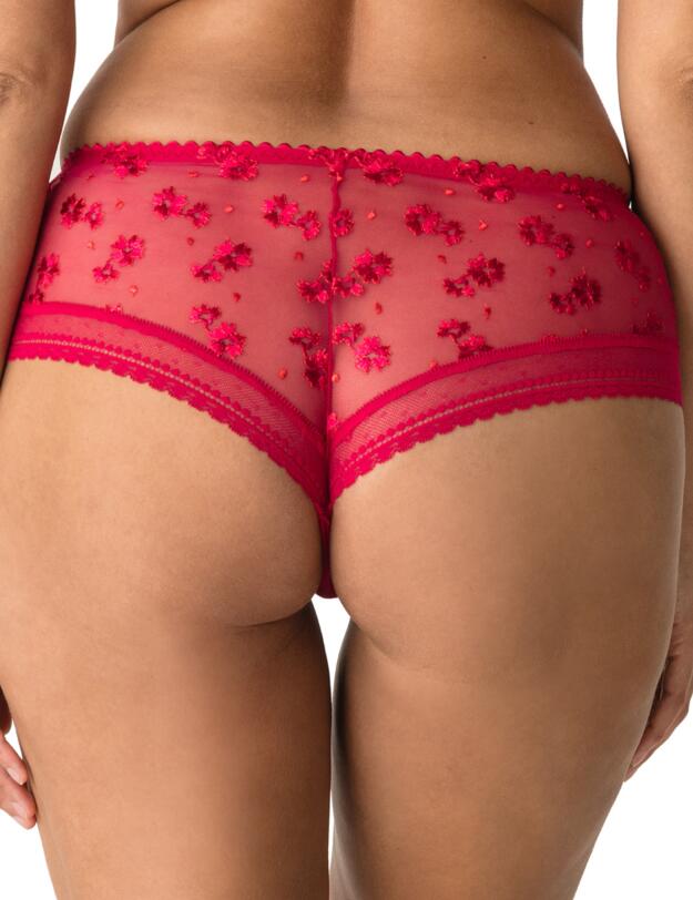0662871 Prima Donna Ray Of Light Luxury Thong - 0662871 Persian Red