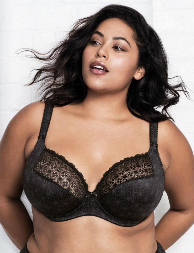 Elomi Kim Plunge Bra Black