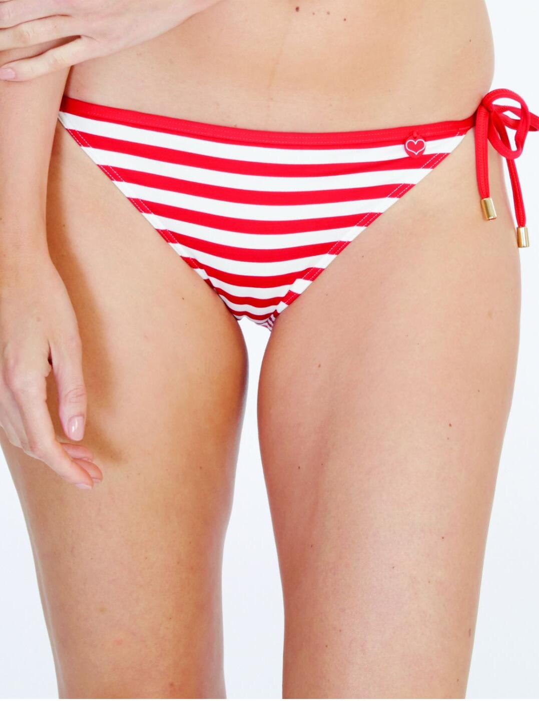 1742720 Lepel Beach Life Tie Side Bikini Pant - 1742720 Red/Cream
