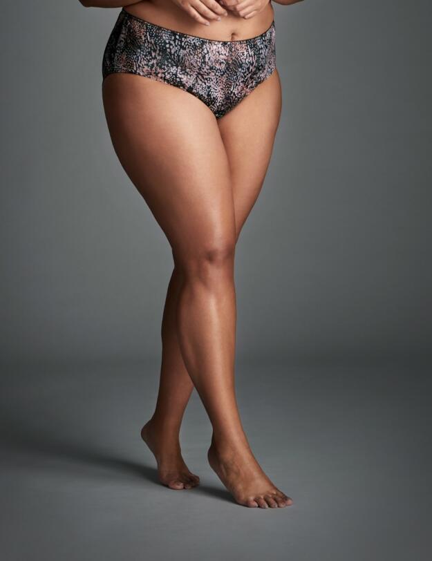 6168 Goddess Kayla Brief - 6168 Black