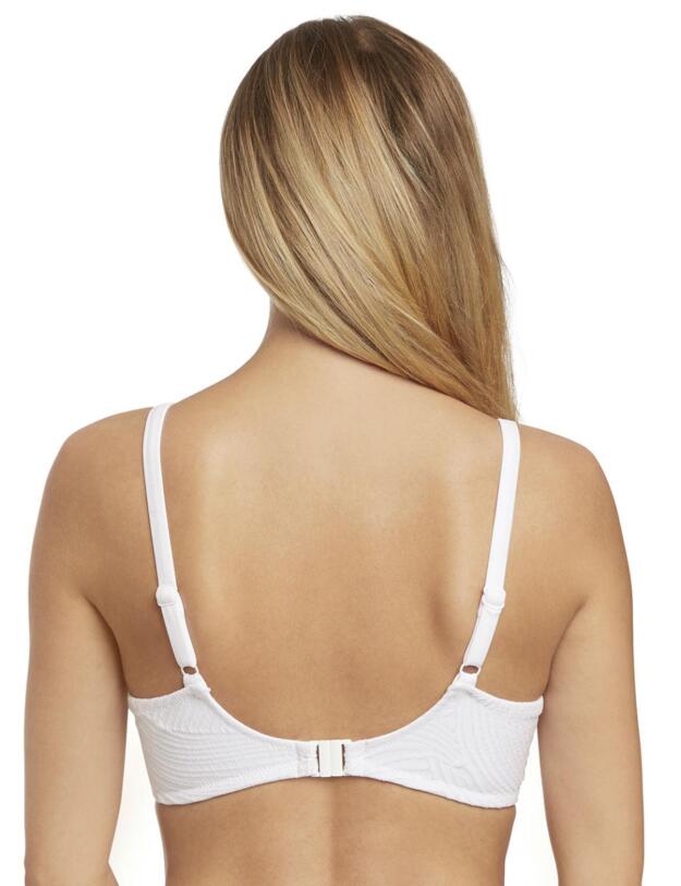 6353 Fantasie Ottawa Moulded Gathered Bikini Top - 6353 White