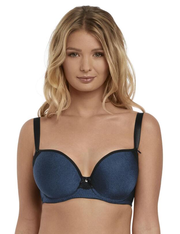 1891 Freya Deco Amore Moulded Plunge Bra - 1891 Midnight