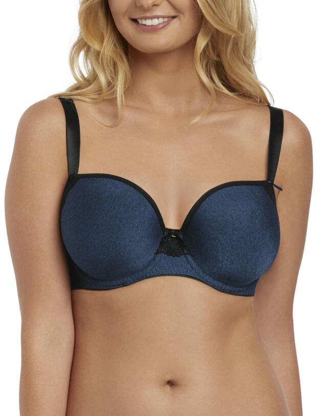 1891 Freya Deco Amore Moulded Plunge Bra - 1891 Midnight