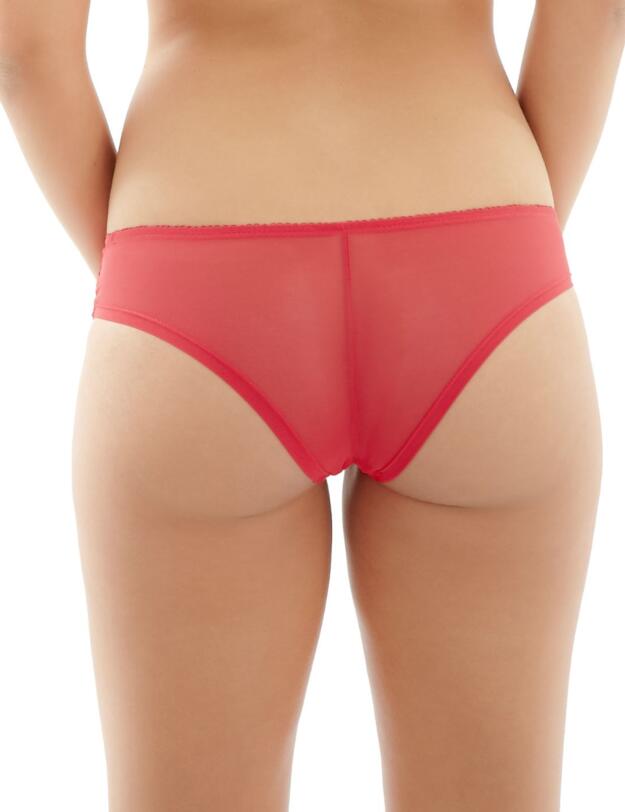 6837 Panache Cleo Marcie Brazilian Brief - 6837 Scarlet