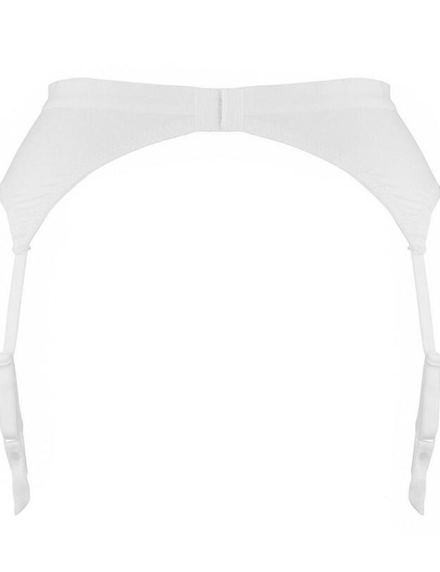 44007 Pour Moi? Fever Suspender Belt - 44007 White