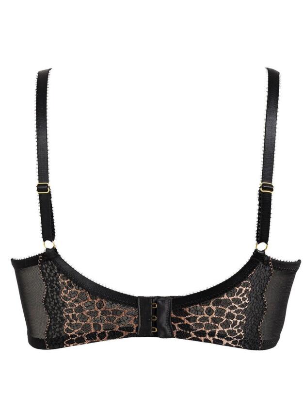 53000 Pour Moi Roar Plunging Padded Bra - 53000 Black/Gold