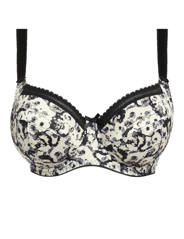 2582 Fantasie Mya Side Support Bra - 2582 Monochrome