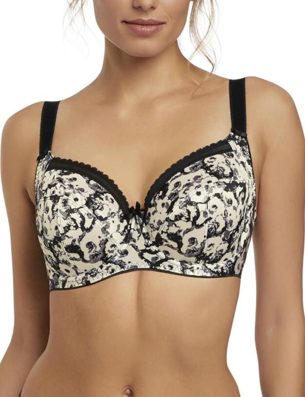 2582 Fantasie Mya Side Support Bra - 2582 Monochrome