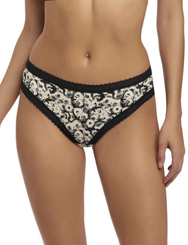 2587 Fantasie Mya Brazilian Thong - 2587 Monochrome