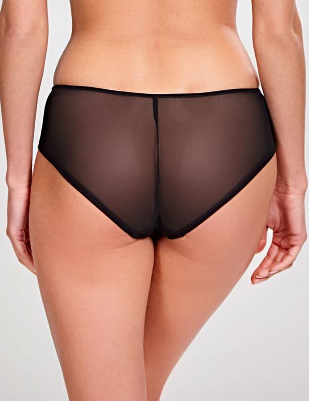 7253 Panache Clara Brief - 7253 Taupe/Black