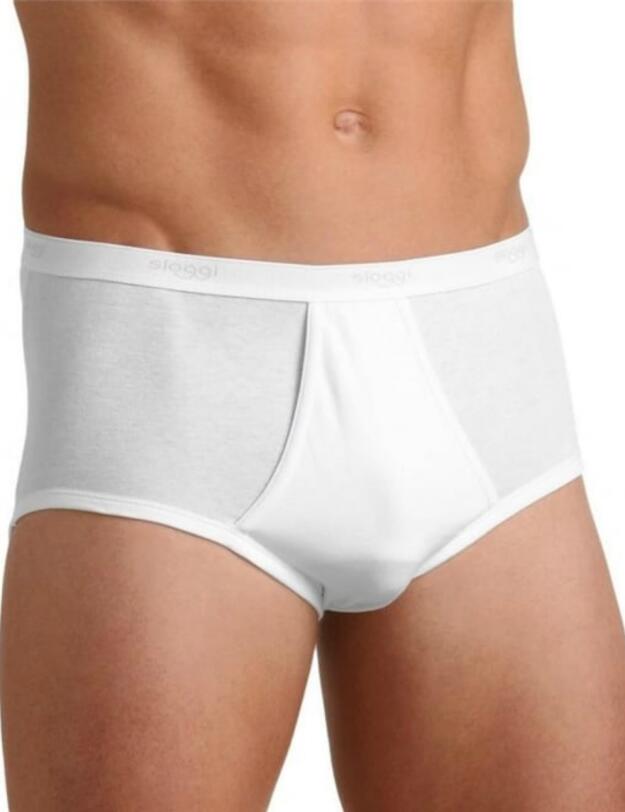 10155379 Sloggi Men Basic H Maxi Brief (2 Pack) - 10155379 White