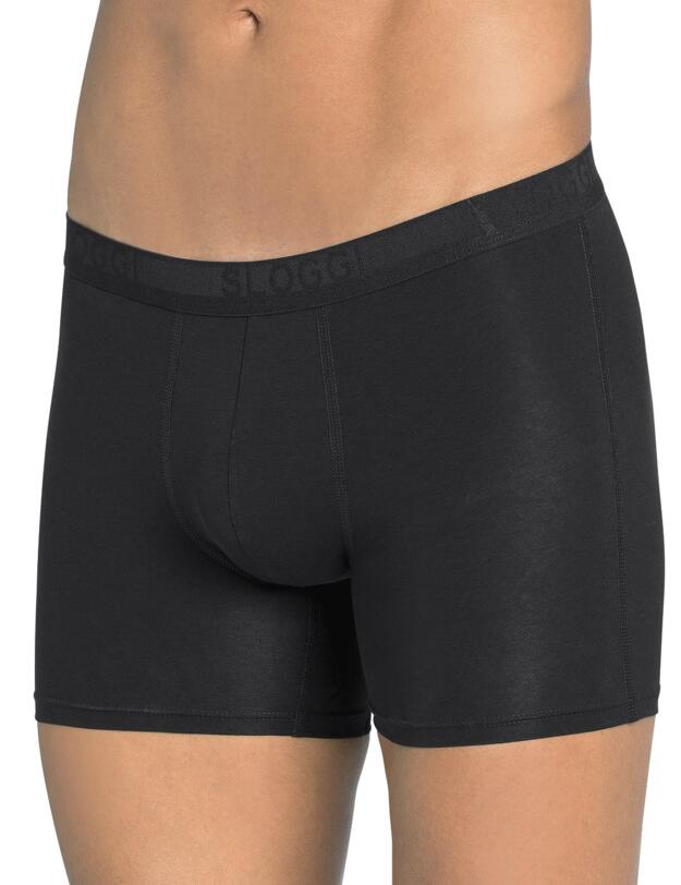 10156829 Sloggi Men EverNew Short (2 Pack) - 10156829 Black