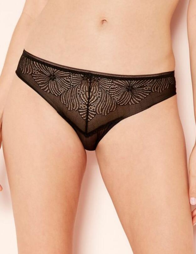 Wonderbra Fabulous Feel Brazilian Brief Black