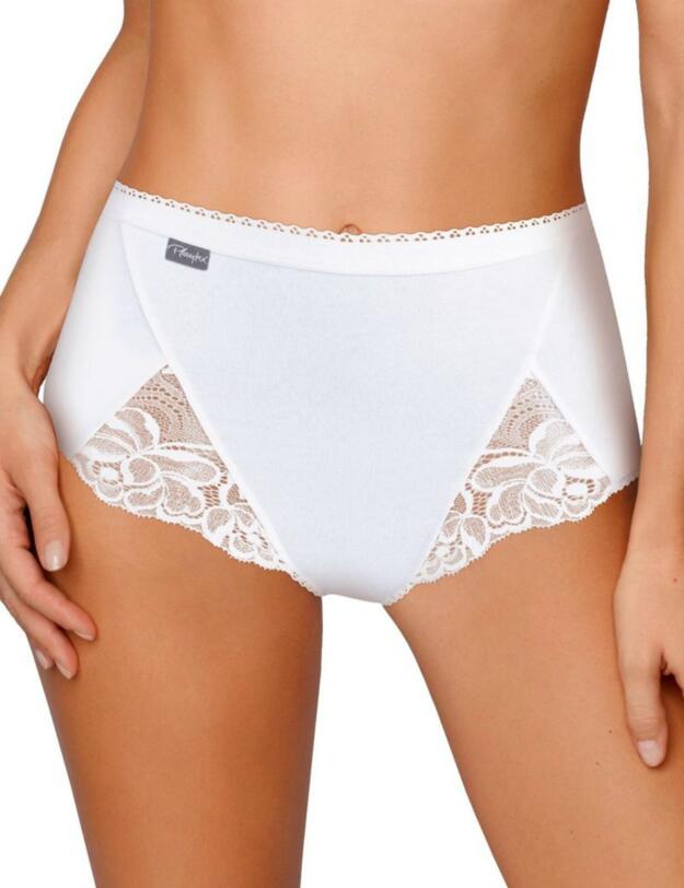 Playtex Cotton Feminine Stretch Maxi Brief 3 Pack White
