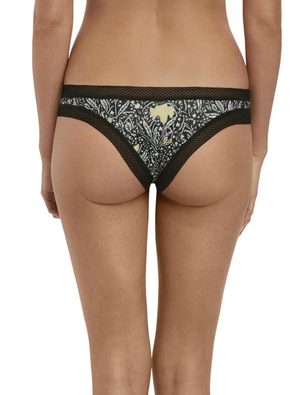  Freya Floral Bonanza Brazilian Brief Black/Floral