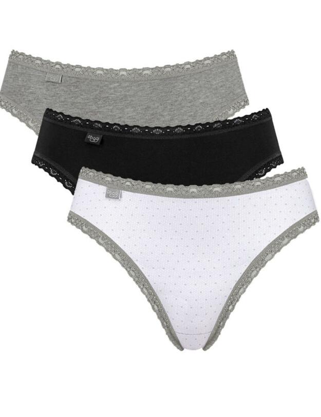 10181497 Sloggi Weekend Tai Brief 3 Pack	 - 10181497 Grey Combination